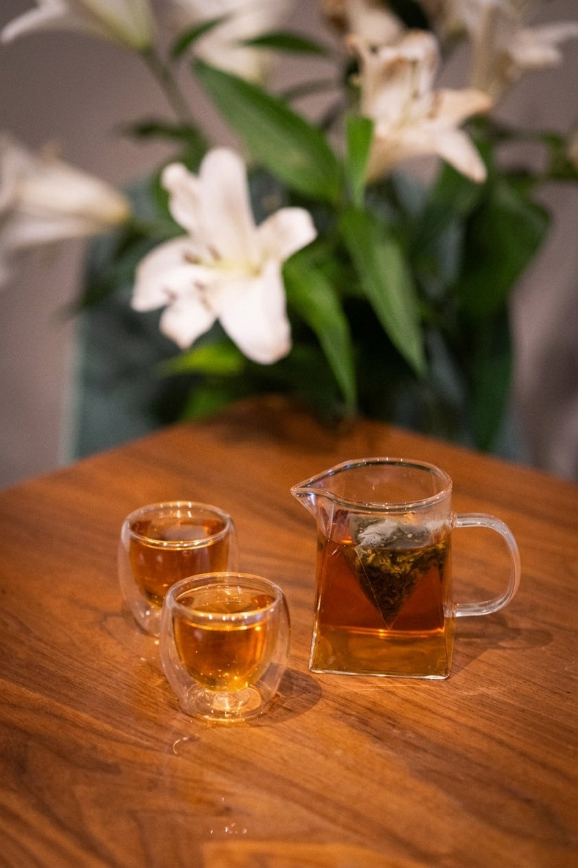 Amber Oolong Tea Bag - Fruity & Caramel Notes (Hot / Cold Brew)